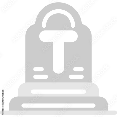 Tomb Flat Icon