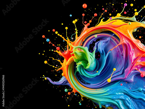 Obraz na płótnie Éclats de Couleur
w salonie
