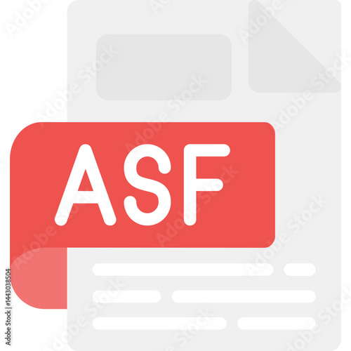 ASF Flat Icon