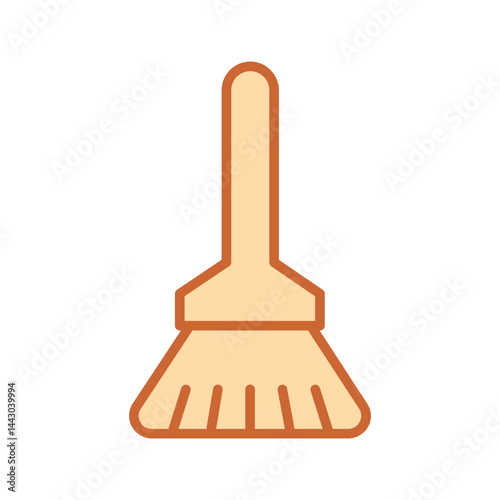 Broom Vector Icon