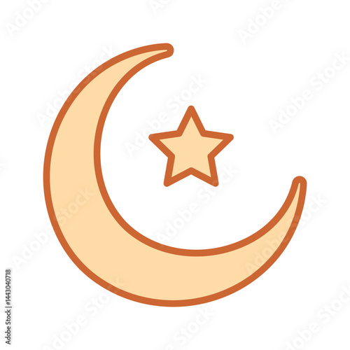 Moon Vector Icon