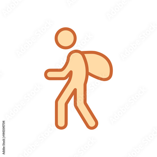 Refugee Vector Icon