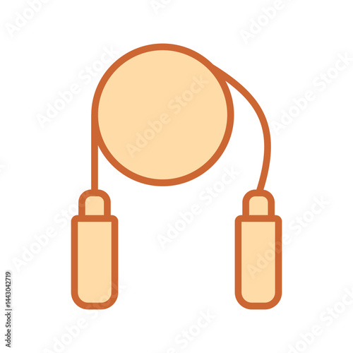 Jump Rope Vector Icon