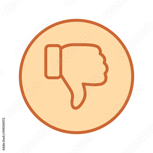 Thumbs Down Vector Icon