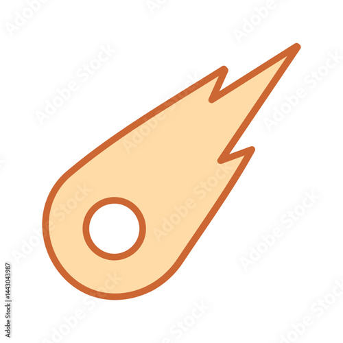 Comet Vector Icon