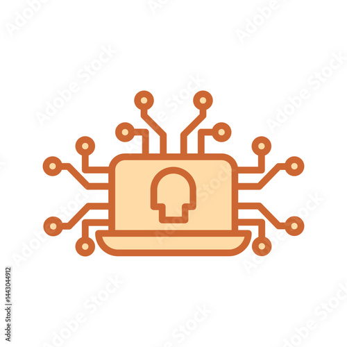 Cyber Threats Vector Icon
