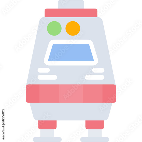 Space Capsule Flat Icon