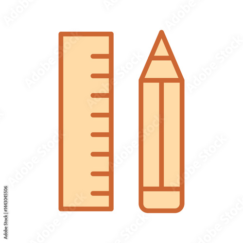 Ruler Vector Icon