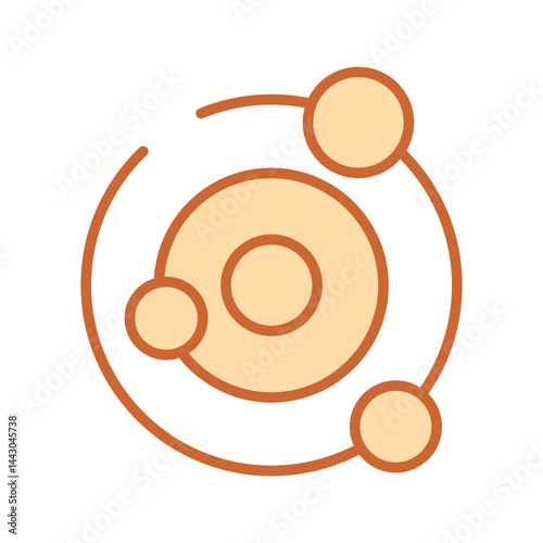 Milky Way Vector Icon