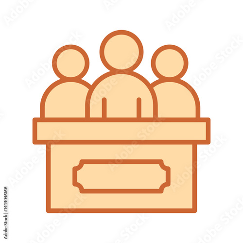 Jury Vector Icon