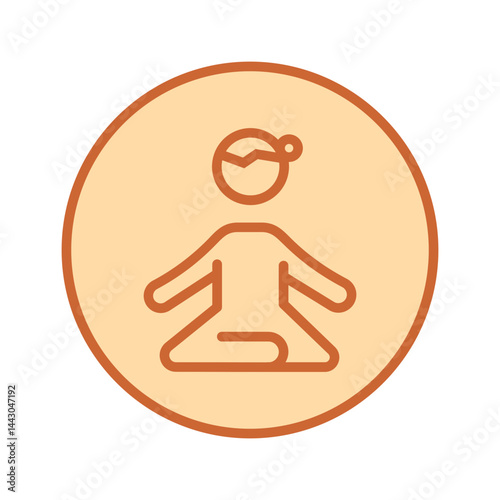 Meditation Vector Icon