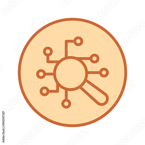 Digital Forensics Vector Icon