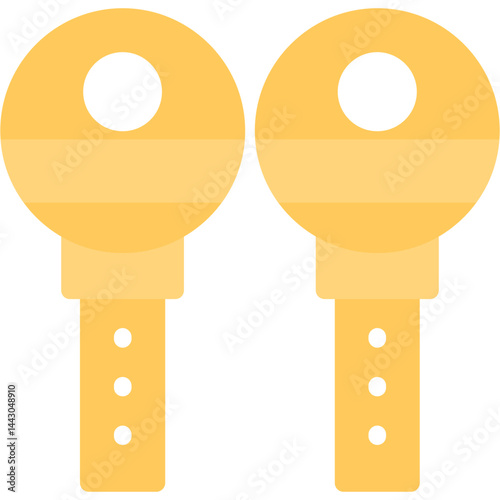 Keys Flat Icon