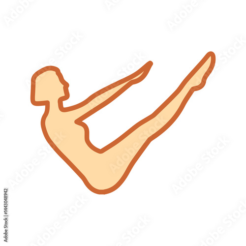 Pilates Vector Icon