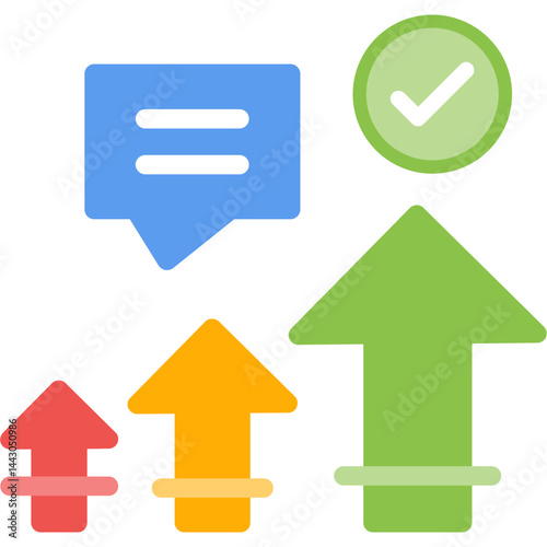 KPI Flat Icon