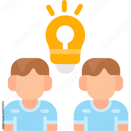 Collaboration Flat Icon
