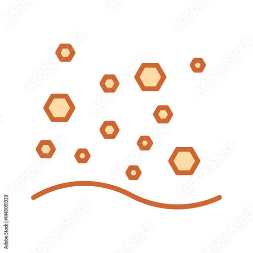 Cosmic Dust Vector Icon