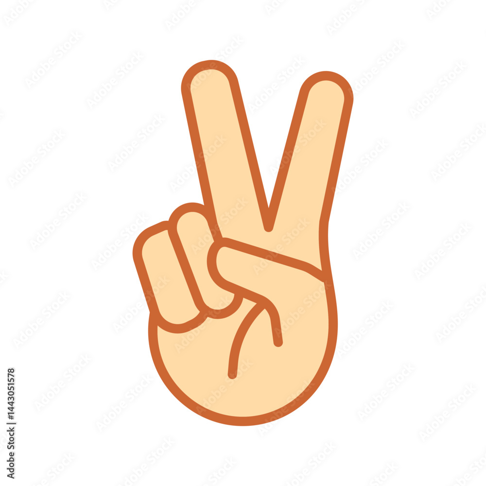 Fototapeta premium Peacekeeper Vector Icon