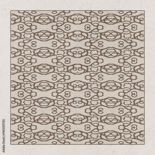 Abstract background in vintage style. Stylized old with grain. For use in graphics, for printing on wall decorations.
