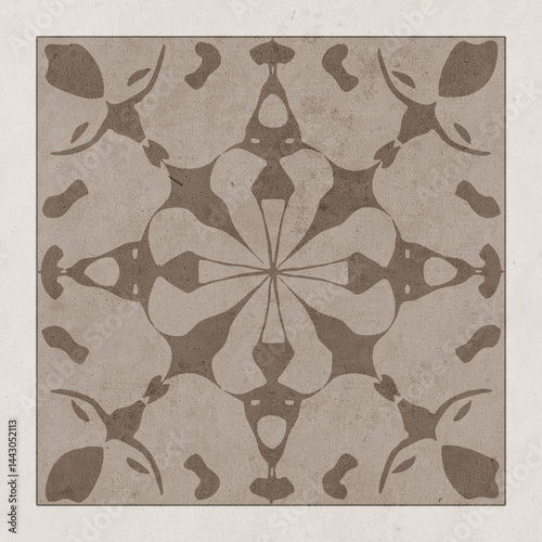 Abstract background in vintage style. Stylized old with grain. For use in graphics, for printing on wall decorations.
