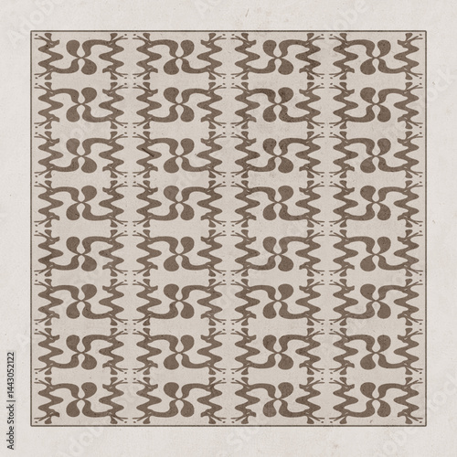 Abstract background in vintage style. Stylized old with grain. For use in graphics, for printing on wall decorations.
