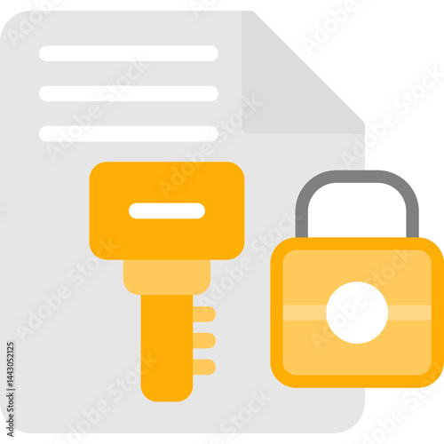 File Permissions Flat Icon