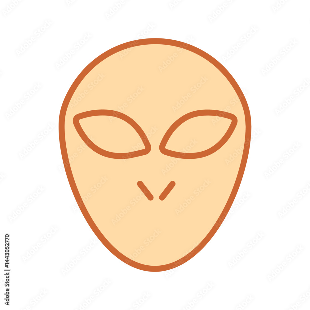 Alien Vector Icon Alien Vector Icon