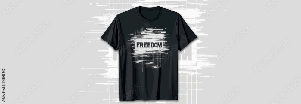 Black T-Shirt with