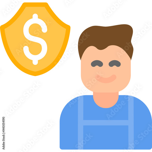 Retirement Plan Flat Icon