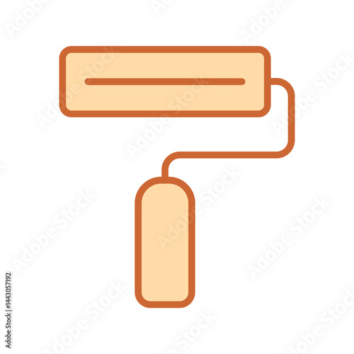 Paint Roller Vector Icon