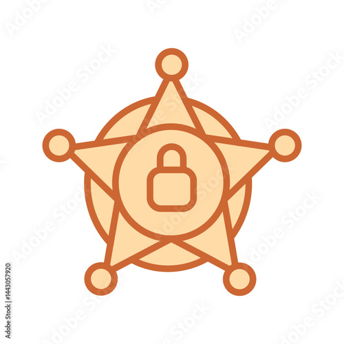 Security Patch Vector Icon