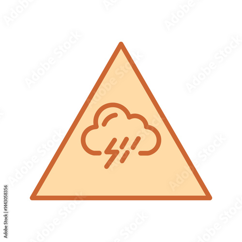 Weather Warning Vector Icon