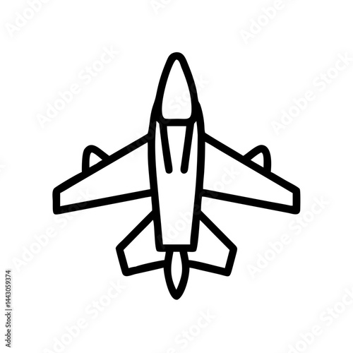 fighter jet military aircraft on transparent background for web and graphic design