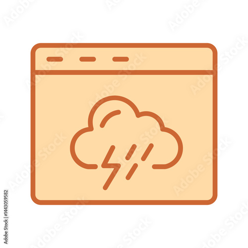 Weather Prediction Vector Icon