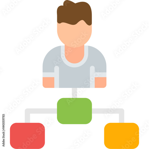 Leadership Flat Icon