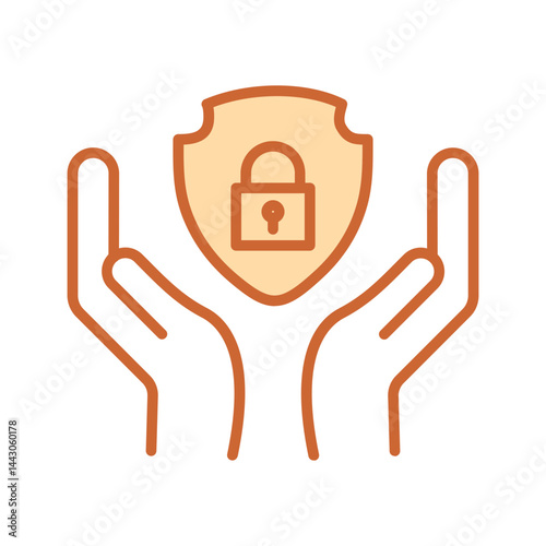 Cybersecurity Solutions Vector Icon