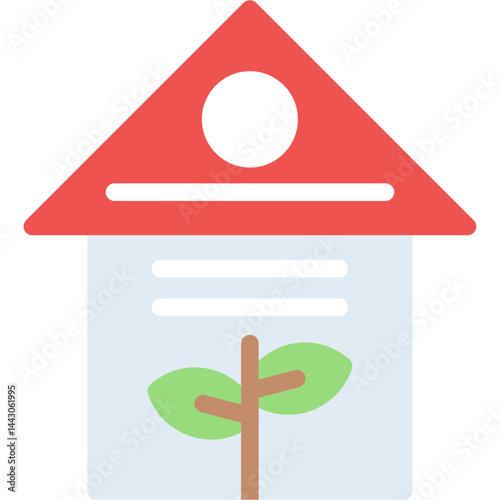 Greenhouse Flat Icon