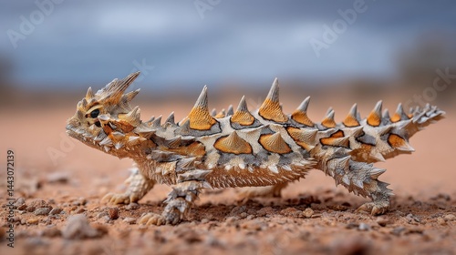 Thorny Devil Lizard: Spiky Desert Survivor