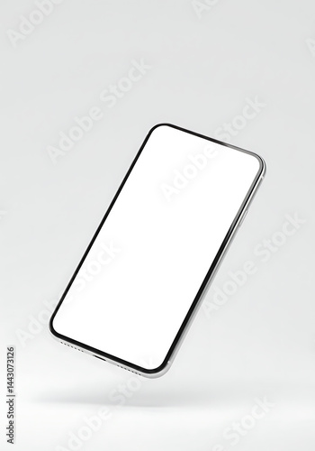 blank cell phone mockup