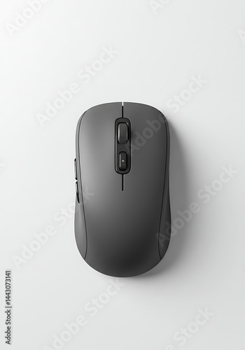 computer mouse on white background