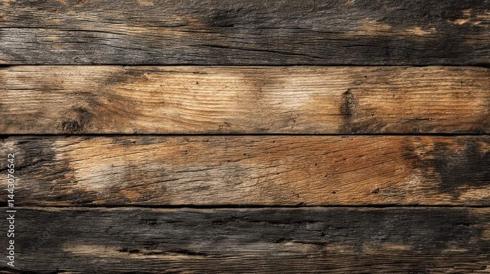 Rustic Wooden Planks with Unique Grain Patterns and Textures Rustic Wooden Planks with Unique Grain Patterns and Textures