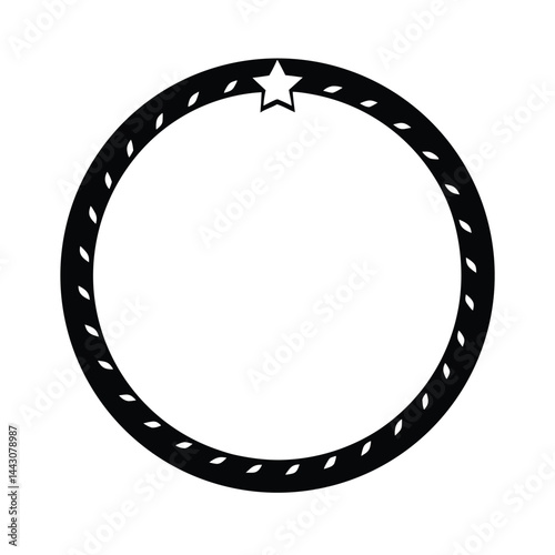 party hula hoop icon silhouette vector illustration