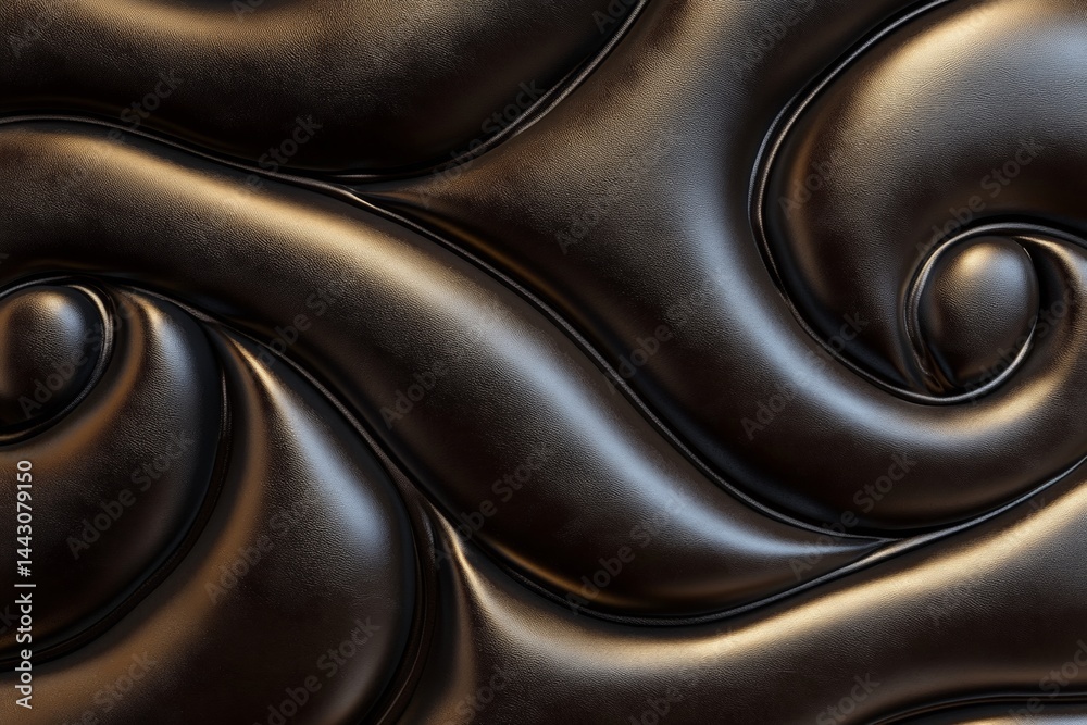 Luxurious leather texture with rich color and detailed grain.