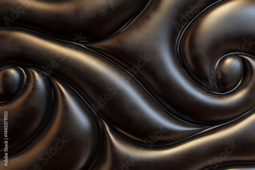 Obraz na płótnie Luxurious leather texture with rich color and detailed grain. w salonie
