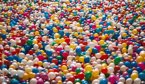 Colorful Balloon Background Texture A Vibrant And Festive Pattern