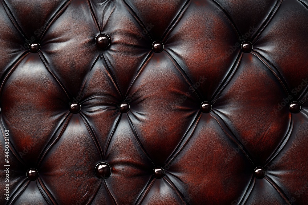 Luxurious leather texture with rich color and detailed grain.