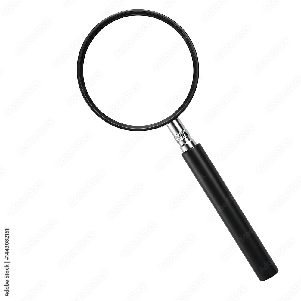 Classic Round Magnifier Tool Isolated On Transparent Background
Classic Round Magnifier Tool Isolated On Transparent Background