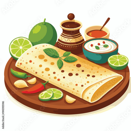 food, chutney, indian, meal, traditional, restaurant, delicious, dosa, healthy, asian, breakfast, sambar, cuisine, sambhar, masala dosa, india, spicy, vegetarian, plate, masala, kerala, curry, served,