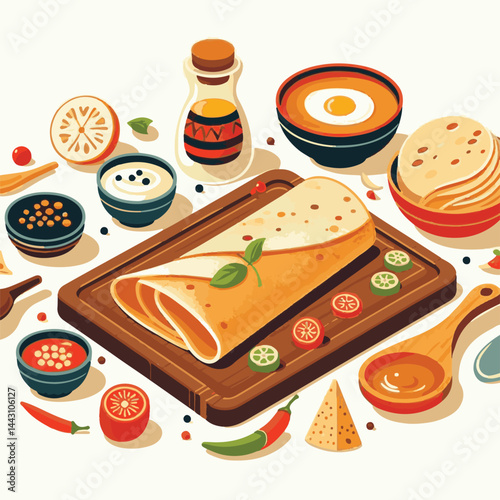 food, chutney, indian, meal, traditional, restaurant, delicious, dosa, healthy, asian, breakfast, sambar, cuisine, sambhar, masala dosa, india, spicy, vegetarian, plate, masala, kerala, curry, served,