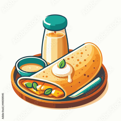 food, chutney, indian, meal, traditional, restaurant, delicious, dosa, healthy, asian, breakfast, sambar, cuisine, sambhar, masala dosa, india, spicy, vegetarian, plate, masala, kerala, curry, served,